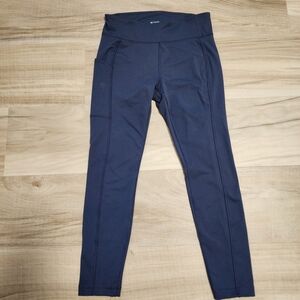Columbia Athletic Blue Workout Leggings